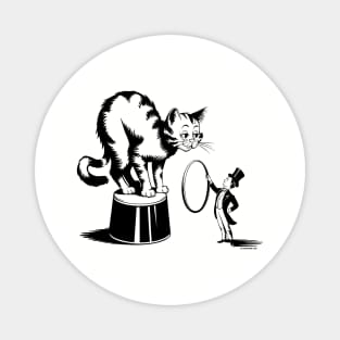 Circus Cat Magnet
